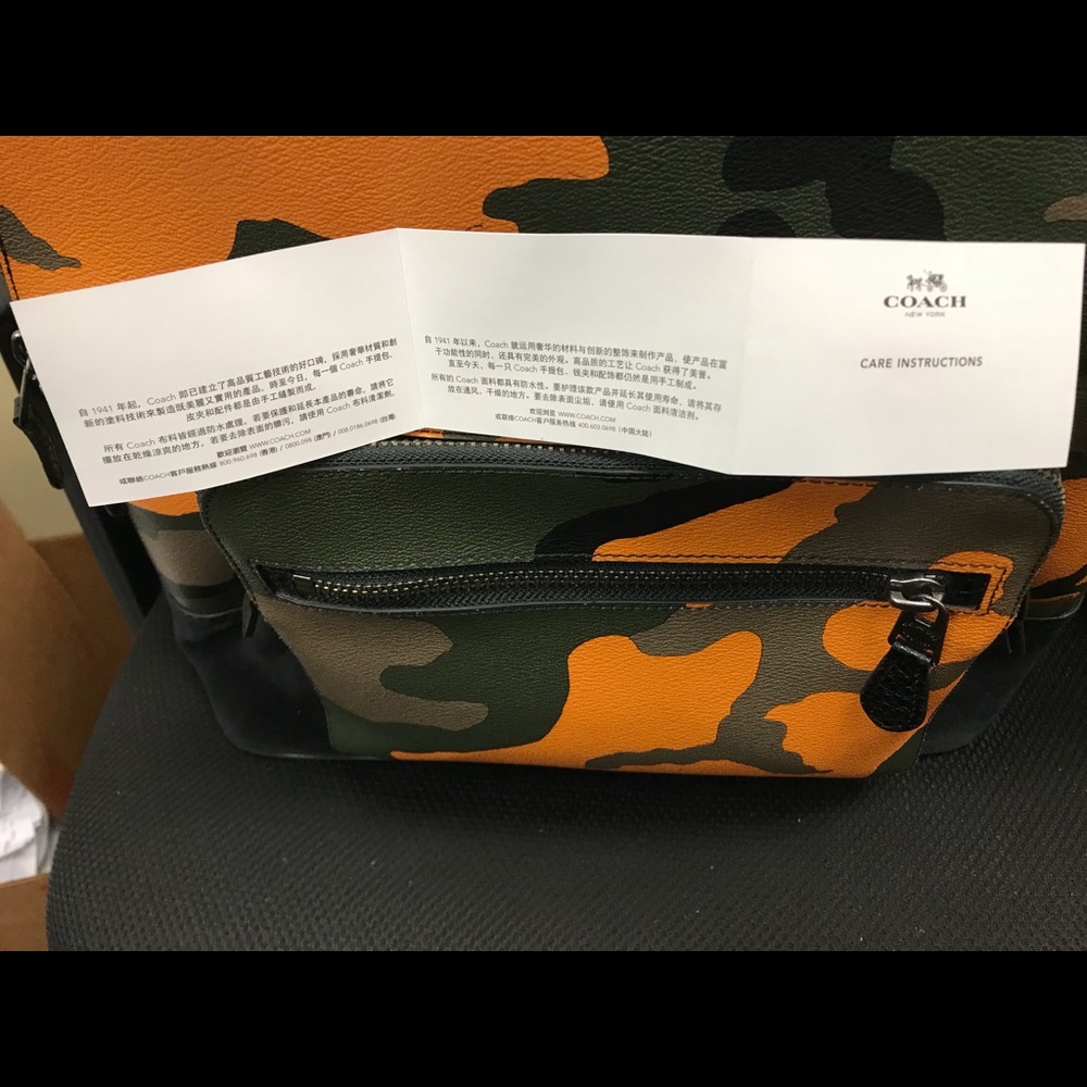 Coach men’s back pack - Picture 3 of 4
